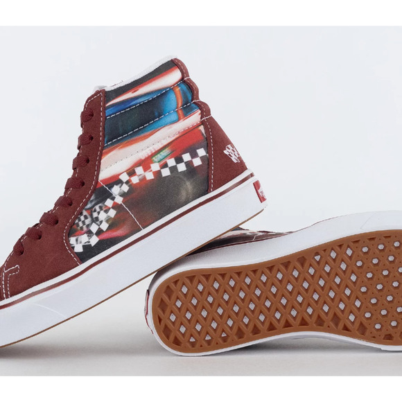 Comfycush SK8-Hi Formula 66 Fired Brick Brown Men\'s Shoes Size 10.5 NEW main image 5